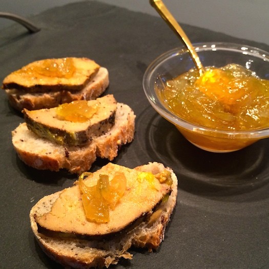 Confit d'oignons doux des Cévennes Foie gras
