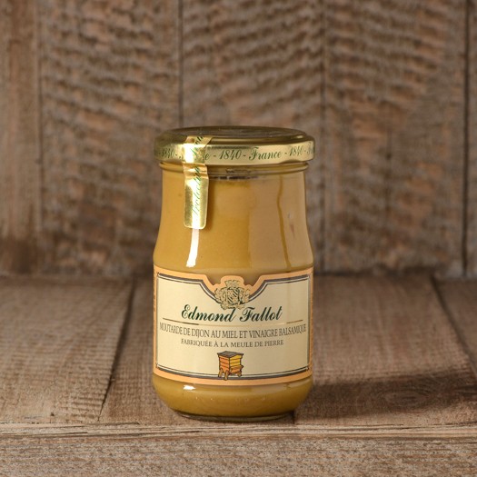 Moutarde de Dijon au Miel et Vinaigre Balsamique Moutardes, Confit de Sauternes et épices